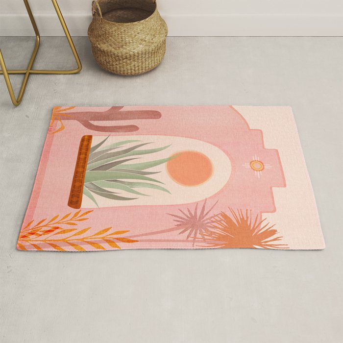 El Sol Sunrise Desert Landscape Rug Gallery Image 1