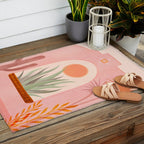 El Sol Sunrise Desert Landscape Outdoor Rug Gallery Image 2