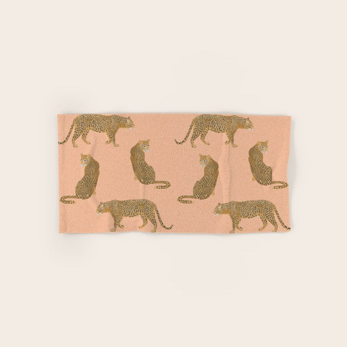 sunset leopards Towels Gallery Image 1