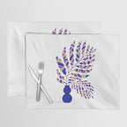Foliage Blue Placemat Gallery Image 1