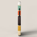 Color pops - mid century style  iPhone Case Gallery Image 2