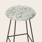 Baja - faded blue Stool Gallery Image 2