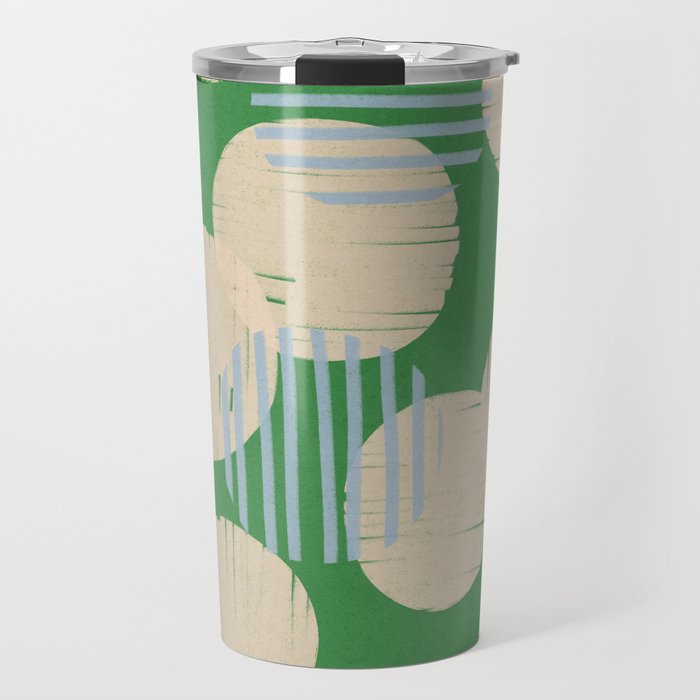 Abstract Summer Pattern #1 Travel Mug Gallery Image 1