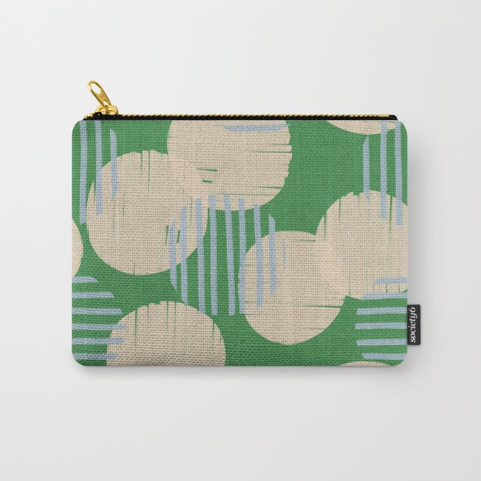 Abstract Summer Pattern #1 Carry All Pouch Gallery Image 1