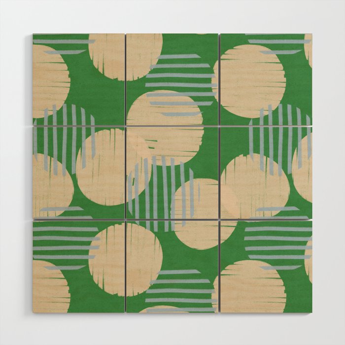 Abstract Summer Pattern #1 Wood Wall Art Gallery Image 1