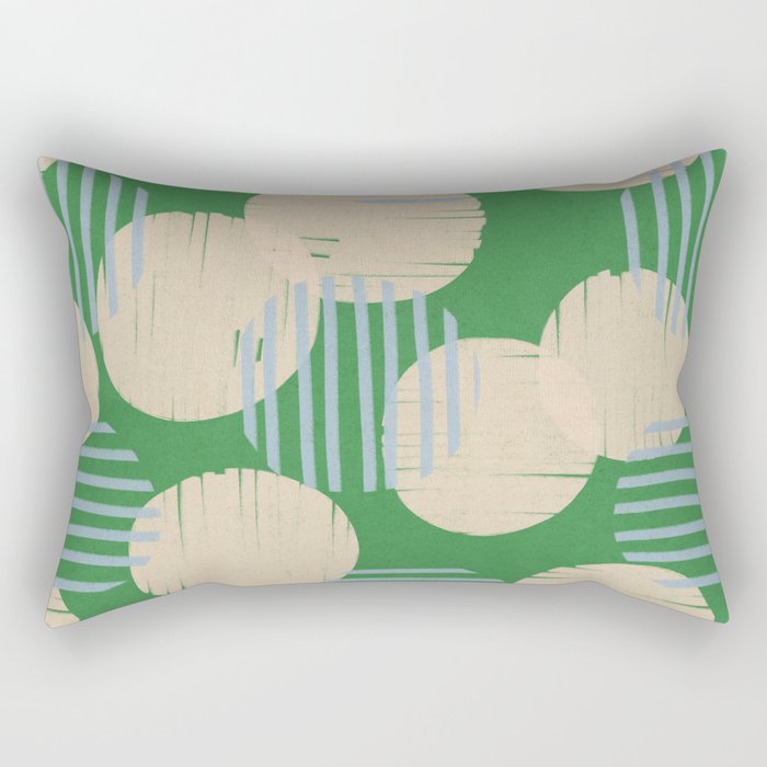 Abstract Summer Pattern #1 Rectangular Pillow Gallery Image 1
