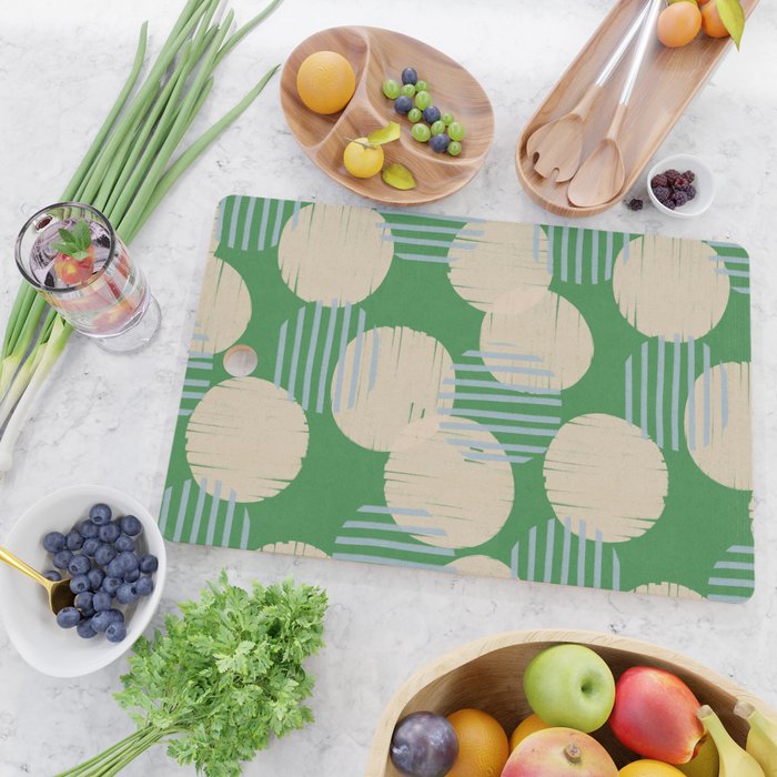 Abstract Summer Pattern #1 Cutting Board Gallery Image 2
