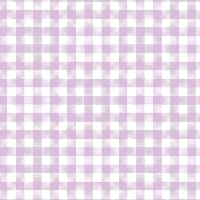Lilac Plaid Gingham Print Coffee Mug Gallery Image 2