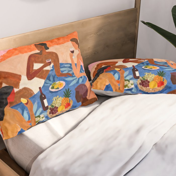 The Picnic Pillow Sham Gallery Image 2