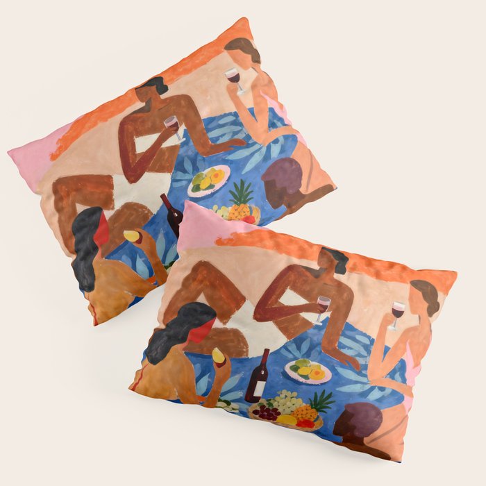 The Picnic Pillow Sham Gallery Image 1