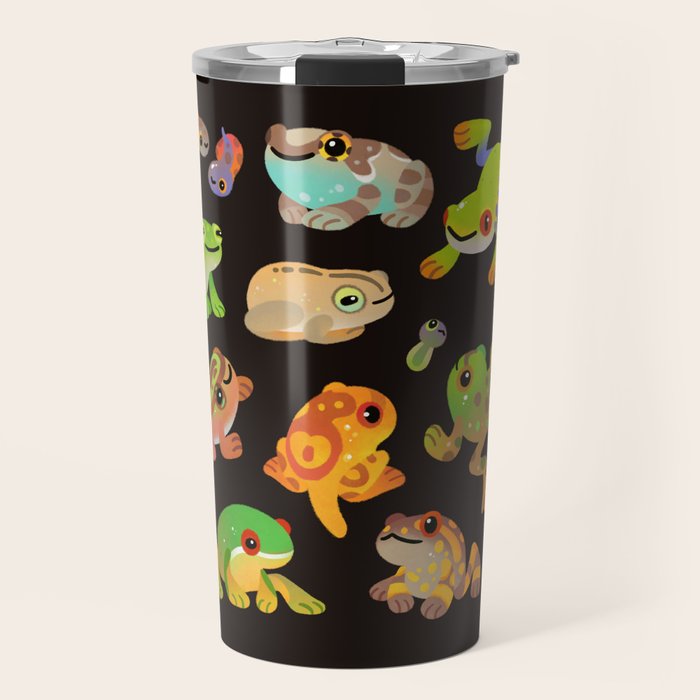 Tree frog - dark Travel Mug Gallery Image 1