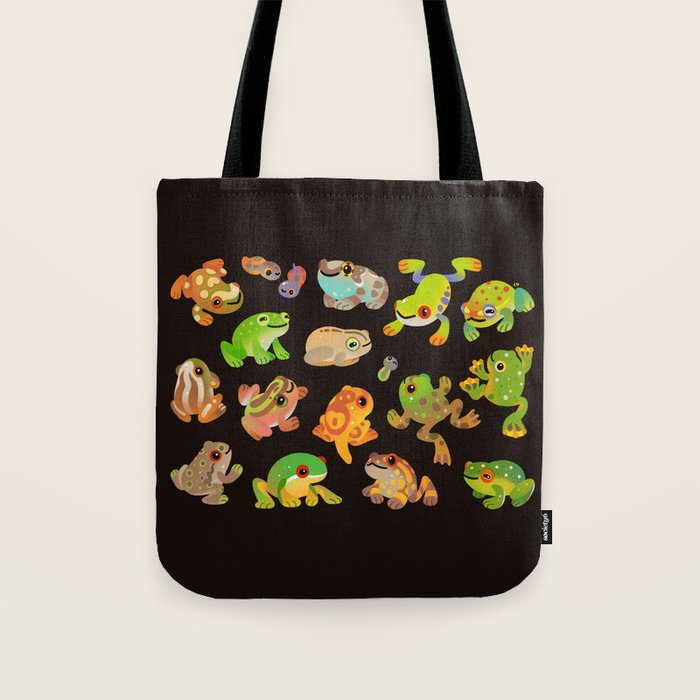 Tree frog - dark Tote Bag Gallery Image 1