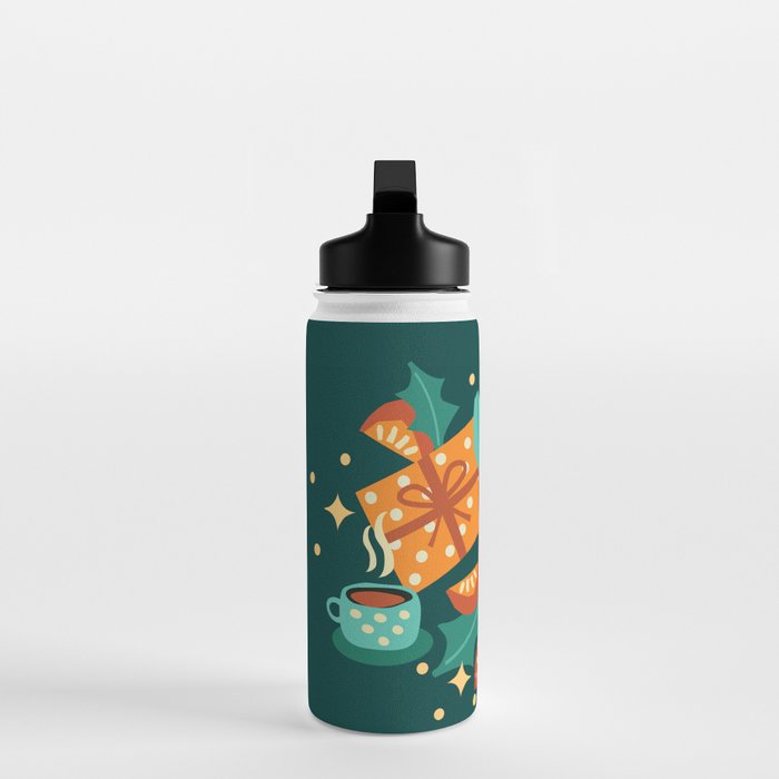 Christmas time Water Bottle Gallery Image 3