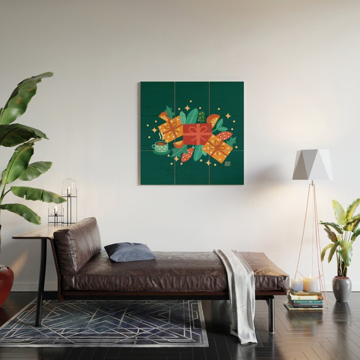 Christmas time Wood Wall Art Gallery Image 2