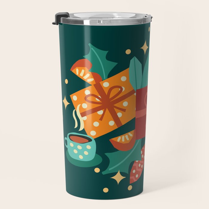 Christmas time Travel Mug Gallery Image 3