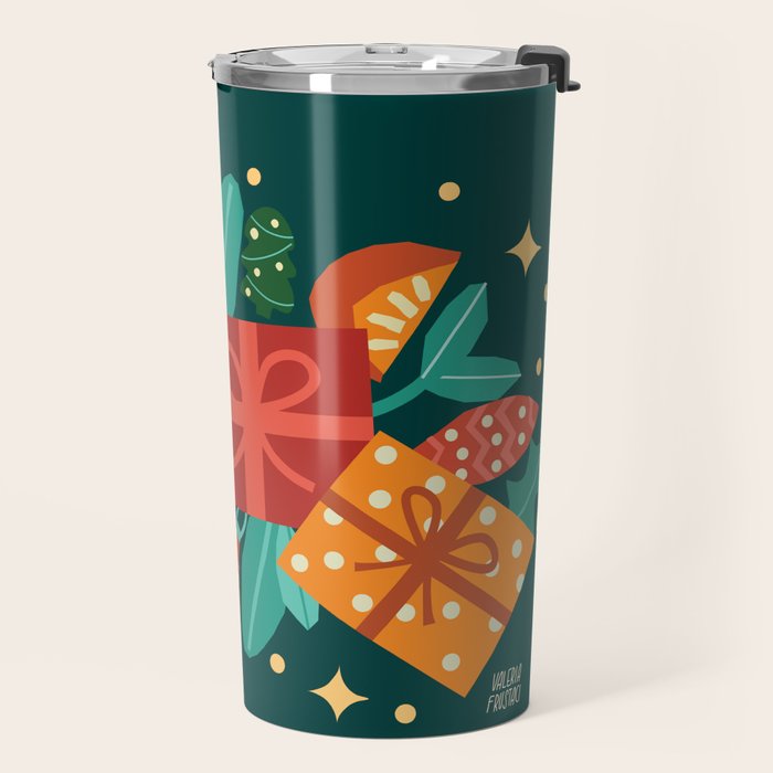 Christmas time Travel Mug Gallery Image 2