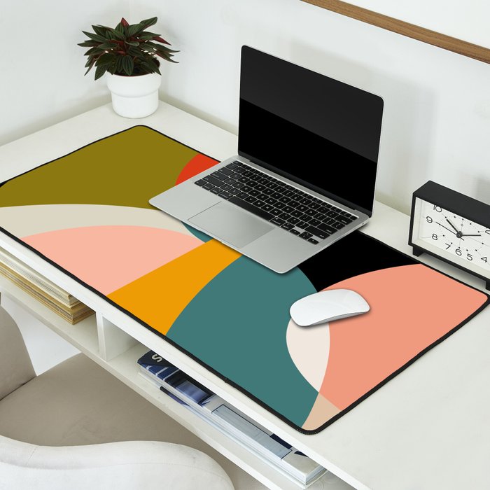 geometry shapes 3 Desk Mat Gallery Image 2