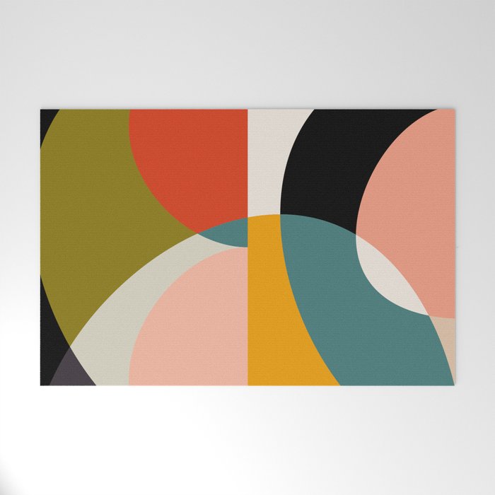 geometry shapes 3 Welcome Mat Gallery Image 1