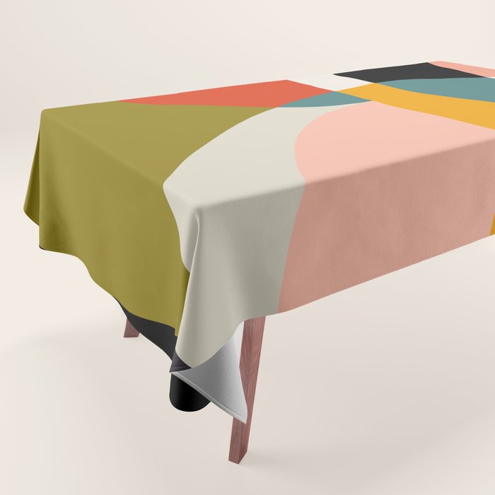 geometry shapes 3 Tablecloth Gallery Image 1