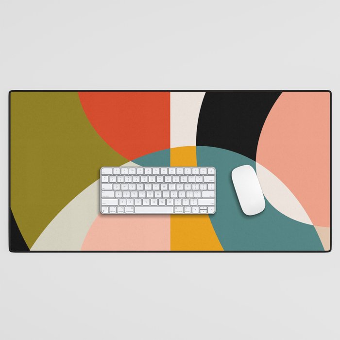 geometry shapes 3 Desk Mat Gallery Image 1