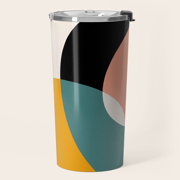 geometry shapes 3 Travel Mug Gallery Image 2