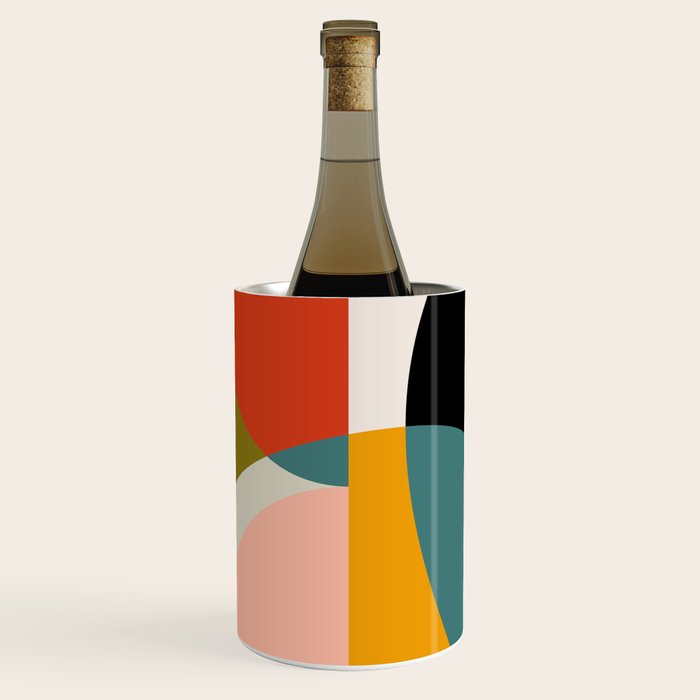 geometry shapes 3 Wine Chiller Gallery Image 1