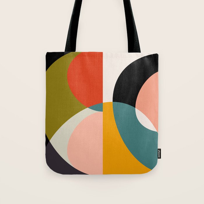 geometry shapes 3 Tote Bag Gallery Image 1