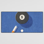 BALLS / Billiards - ball 8 I Desk Mat Gallery Image 3