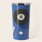 BALLS / Billiards - ball 8 I Travel Mug Gallery Image 1
