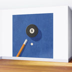 BALLS / Billiards - ball 8 I Wall Mural Gallery Image 2