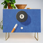 BALLS / Billiards - ball 8 I Credenza Gallery Image 1