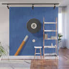 BALLS / Billiards - ball 8 I Wall Mural Gallery Image 1