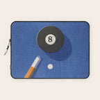 BALLS / Billiards - ball 8 I Laptop Sleeve Gallery Image 1