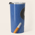 BALLS / Billiards - ball 8 I Travel Mug Gallery Image 3