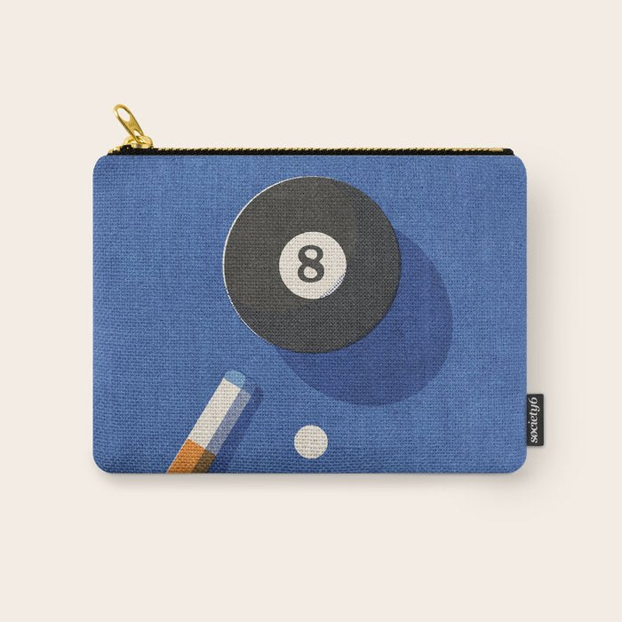 BALLS / Billiards - ball 8 I Carry All Pouch Gallery Image 1