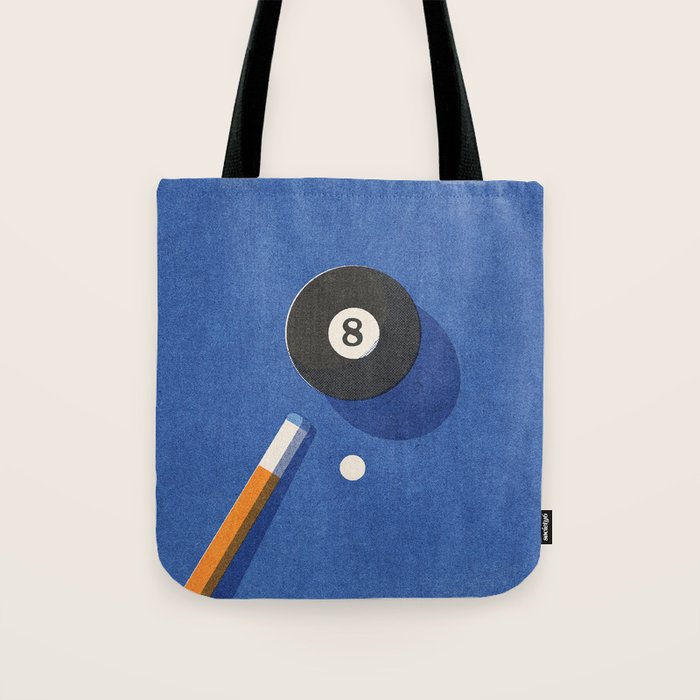 BALLS / Billiards - ball 8 I Tote Bag Gallery Image 1