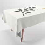 Leaf Sun 1 - Gold Black Tablecloth Gallery Image 1