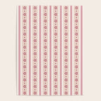 Pink Stripes And Flowers Poster Gallery Image 4