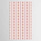 Pink Stripes And Flowers Tablecloth Gallery Image 2