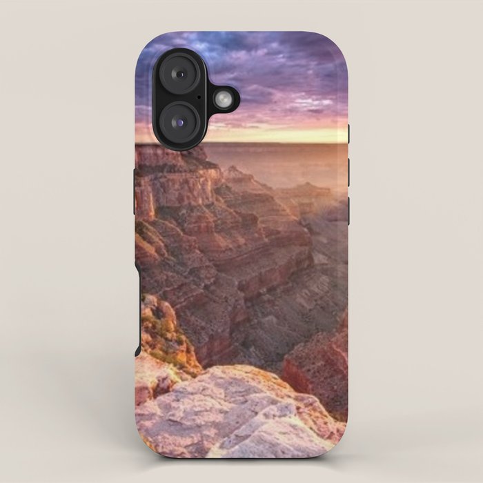 Purple Sunset at the Grand Canyon iPhone Case Gallery Image 1