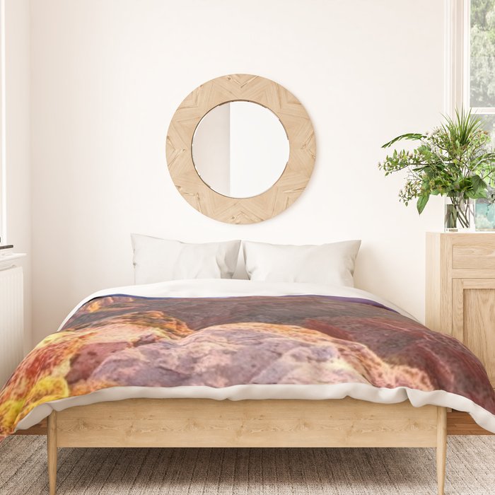 Purple Sunset at the Grand Canyon Duvet Cover Gallery Image 3