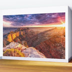 Purple Sunset at the Grand Canyon Wall Mural Gallery Image 2