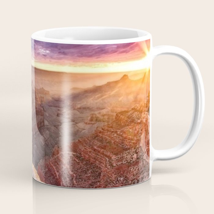 Purple Sunset at the Grand Canyon Coffee Mug Gallery Image 1