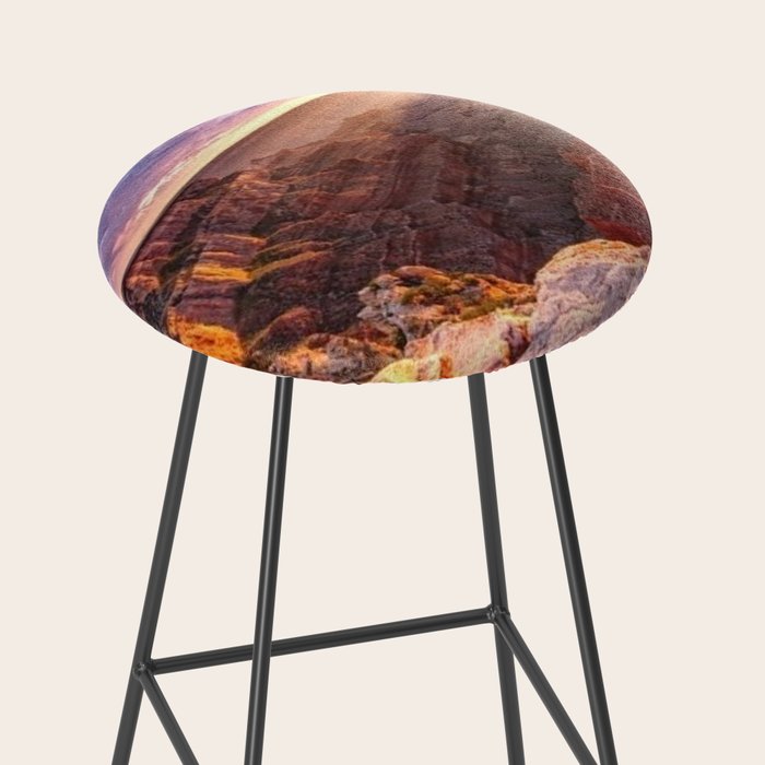 Purple Sunset at the Grand Canyon Stool Gallery Image 2