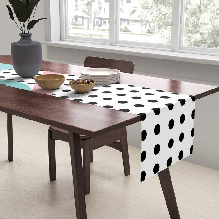Memphis Pattern 5 - 80s - 90s - Retro Table Runner Gallery Image 2
