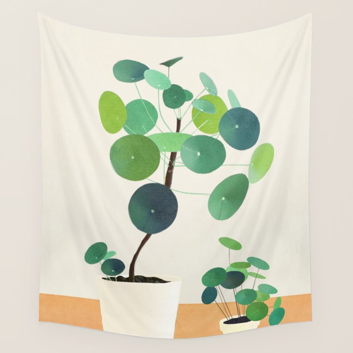 Colorful Branching Out 08 Wall Tapestry Gallery Image 4