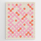 Circles: PATTERN 01 | The Peach Edition Jigsaw Puzzle Gallery Image 1