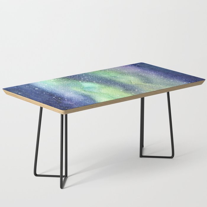 Northern Lights Magic Mountains Coffee Table Gallery Image 1