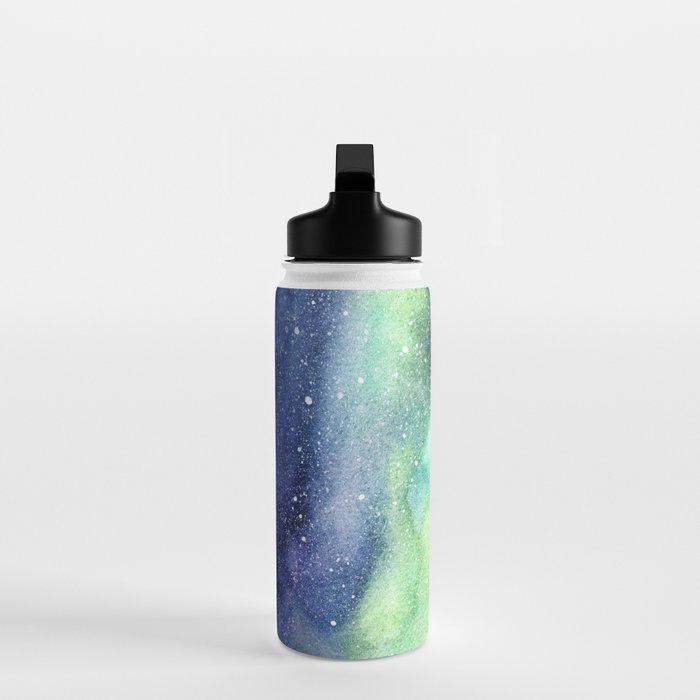 Northern Lights Magic Mountains Water Bottle Gallery Image 3