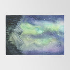 Northern Lights Magic Mountains Rug Gallery Image 2